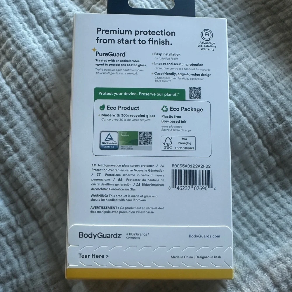 Tempered Glass Screen Protector for iPhone 14 Pro